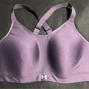 NWOT Under Armour Women's Lavender High Support Sports Bra